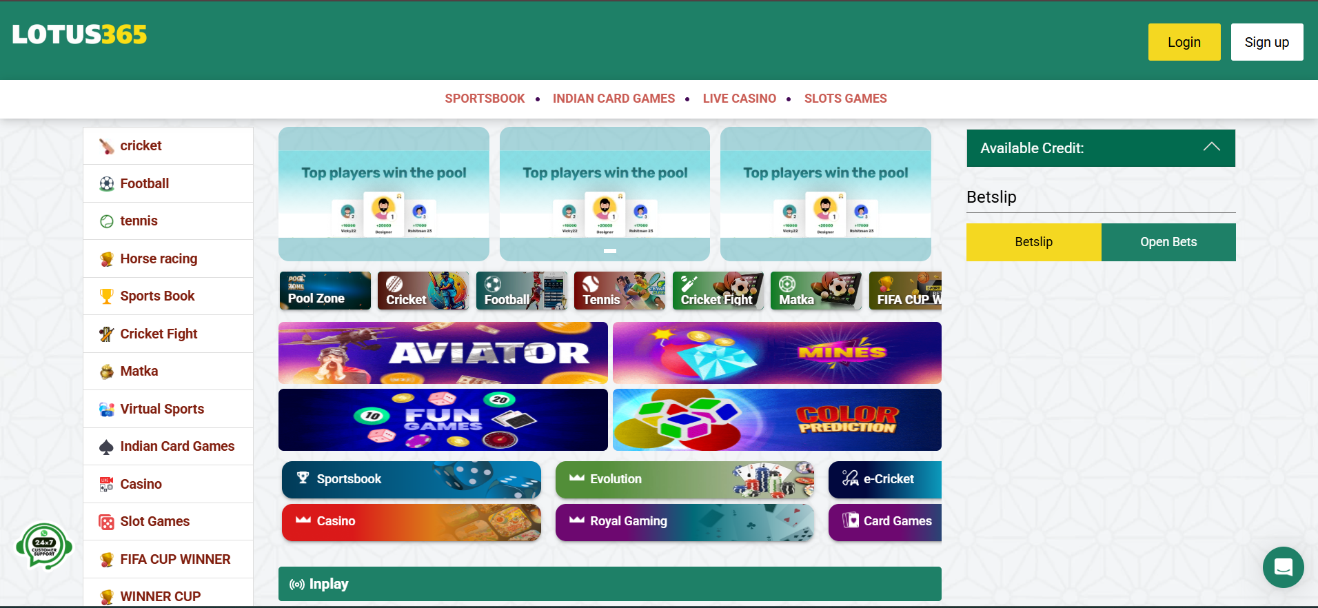 Lotusclub365 - Official Betting Exchange India